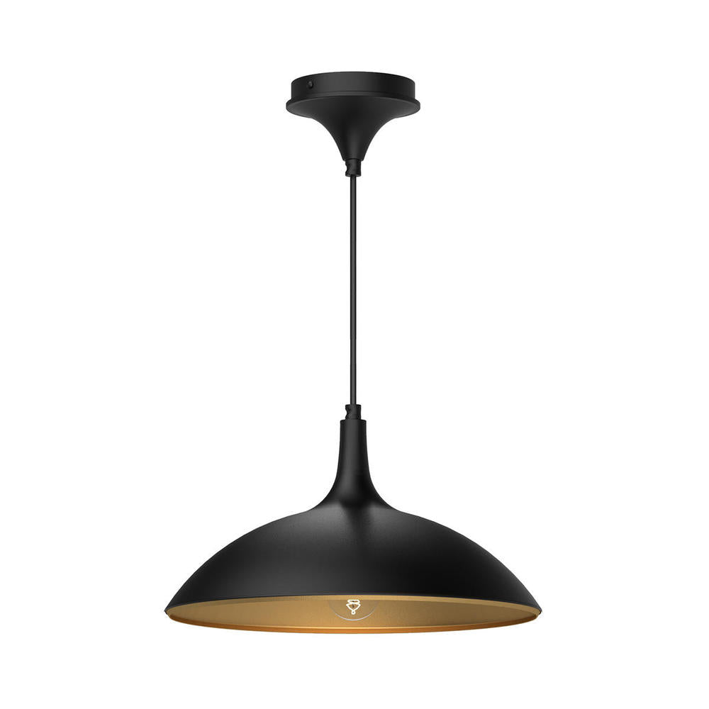 ALORA MOOD Lighting PD627914MB Pendant, 14-in, Matte Black