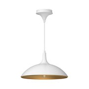 ALORA MOOD Lighting PD627914WH Pendant Light, Scandinavian Minimalist Design, White