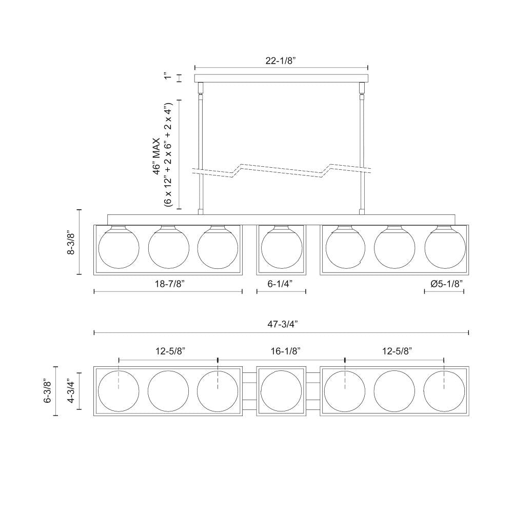 Alora Lighting AMELIA LP519748AGOP Pendant - Aged Gold