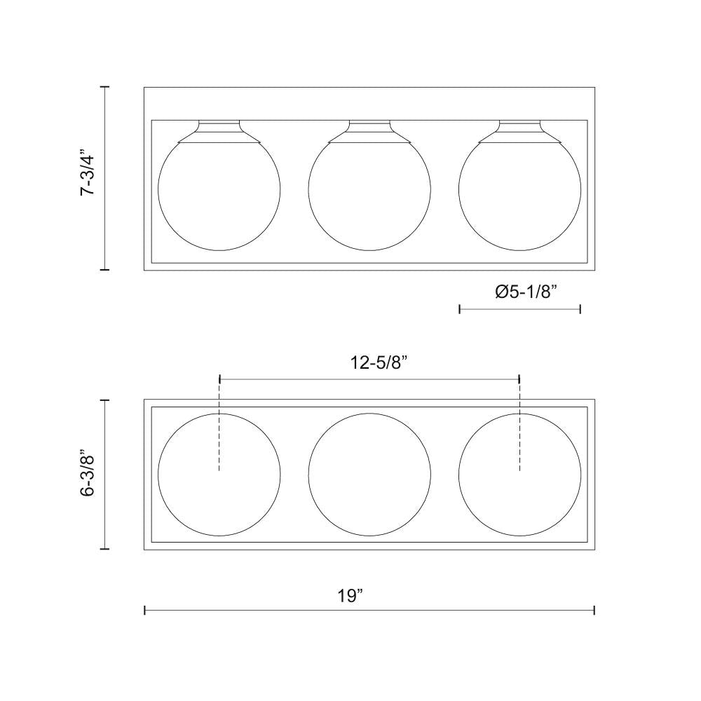 Alora Lighting AMELIA VL519319MBOP Bathroom Fixture - Matte Black
