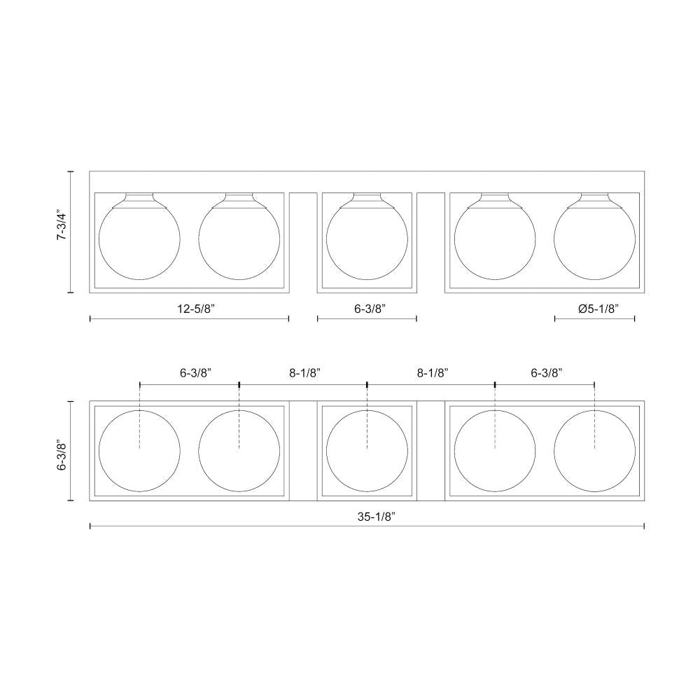 Alora Lighting AMELIA VL519535MBOP Bathroom Fixture - Matte Black