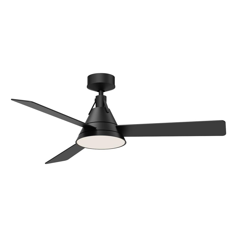 ALORA MOOD Lighting Archer CF584054MB Ceiling Fan, LED, Matte Black