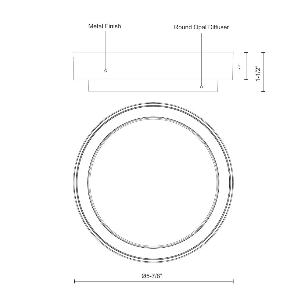 Kuzco Lighting Inc. BAILEY EC44505-GY Exterior Traditional - Gray