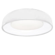 Kuzco Beacon FM13124-WH Flush Mount Light Fixture, 60W, White