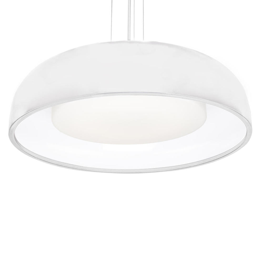Kuzco PD13124-WH Pendant, 24-in, White LED, Steel Shade, Powder-Coated Finish