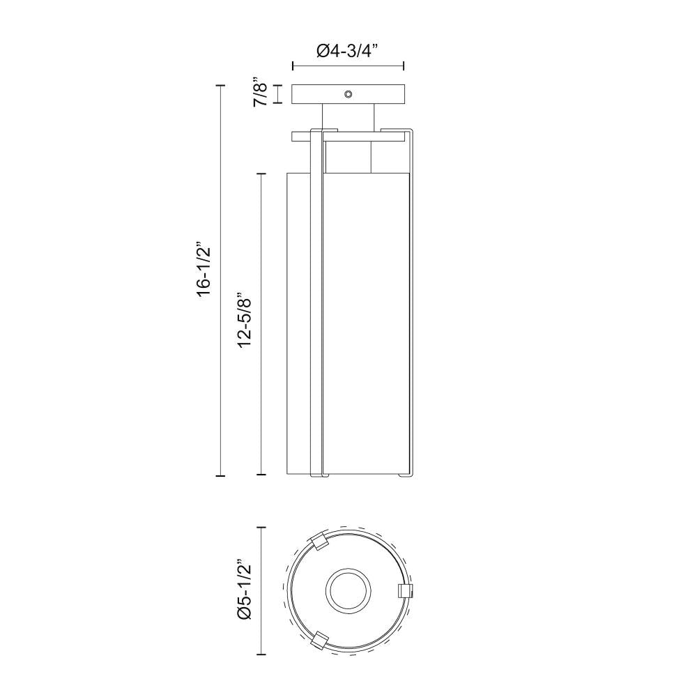 ALORA MOOD Lighting FM536005AGWC Flush Mount, UL Damp Rated, Aged Gold/Clear Water Glass