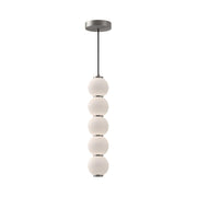 Alora Mood Lighting PD531515BNOP Pendant, LED, Brushed Nickel/Opal Matte Glass