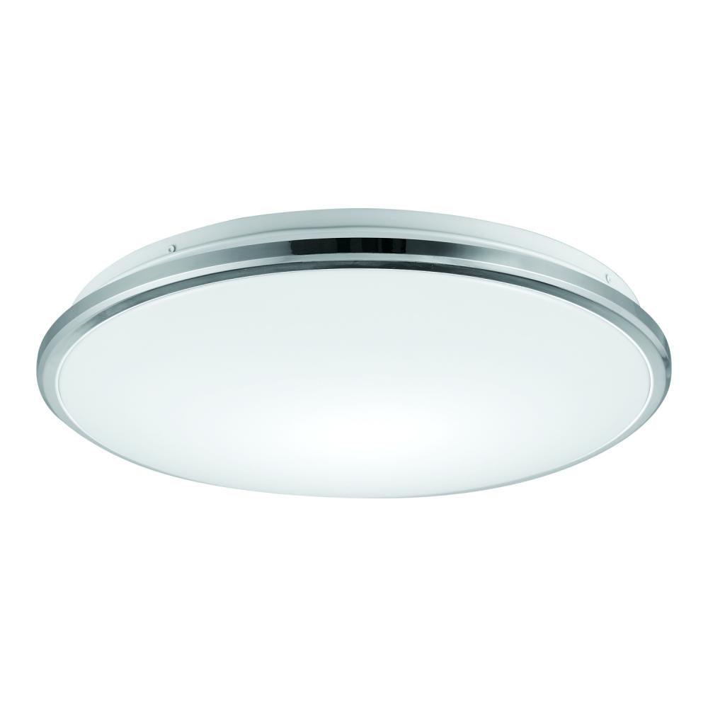 Kuzco Brook FM43315-CH-5CCT Flush Mount, UL Damp Rated, Chrome