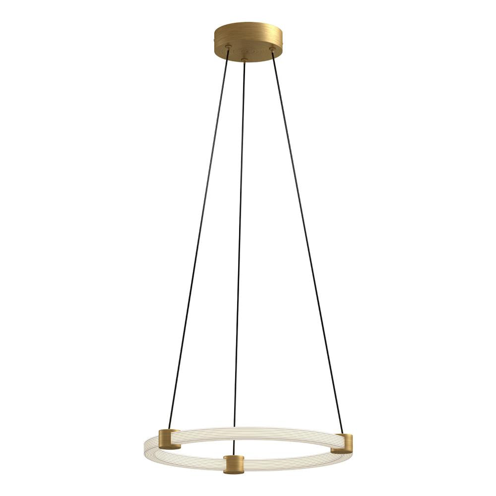 Kuzco Bruni PD24716-BG Pendant, 22W, Adjustable LED, Brushed Gold