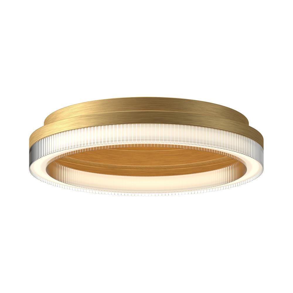 Kuzco FM46116-BG-3CCT-UNV Flush Mount, Integrated Internal Switch, Brushed Gold