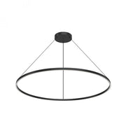 Kuzco Cerchio 60-in PD87160-BK LED Pendant Light Fixture, UL Damp Rated, Black