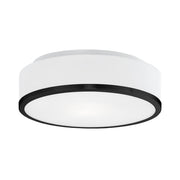 Kuzco Charlie FM6012-BK-5CCT Flush Mount, 20W, Black