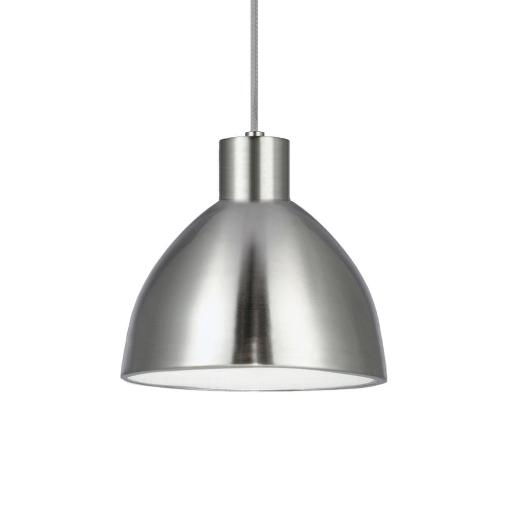 Kuzco Lighting PD1712-BN Pendant Light Fixture, UL Damp Rated, Brushed Nickel