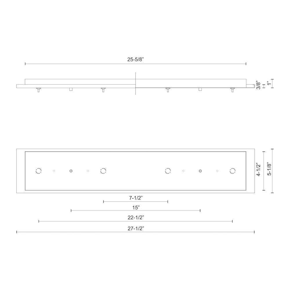 Kuzco CNP04AC-WH LED Canopy, Canopy, Versatile, White