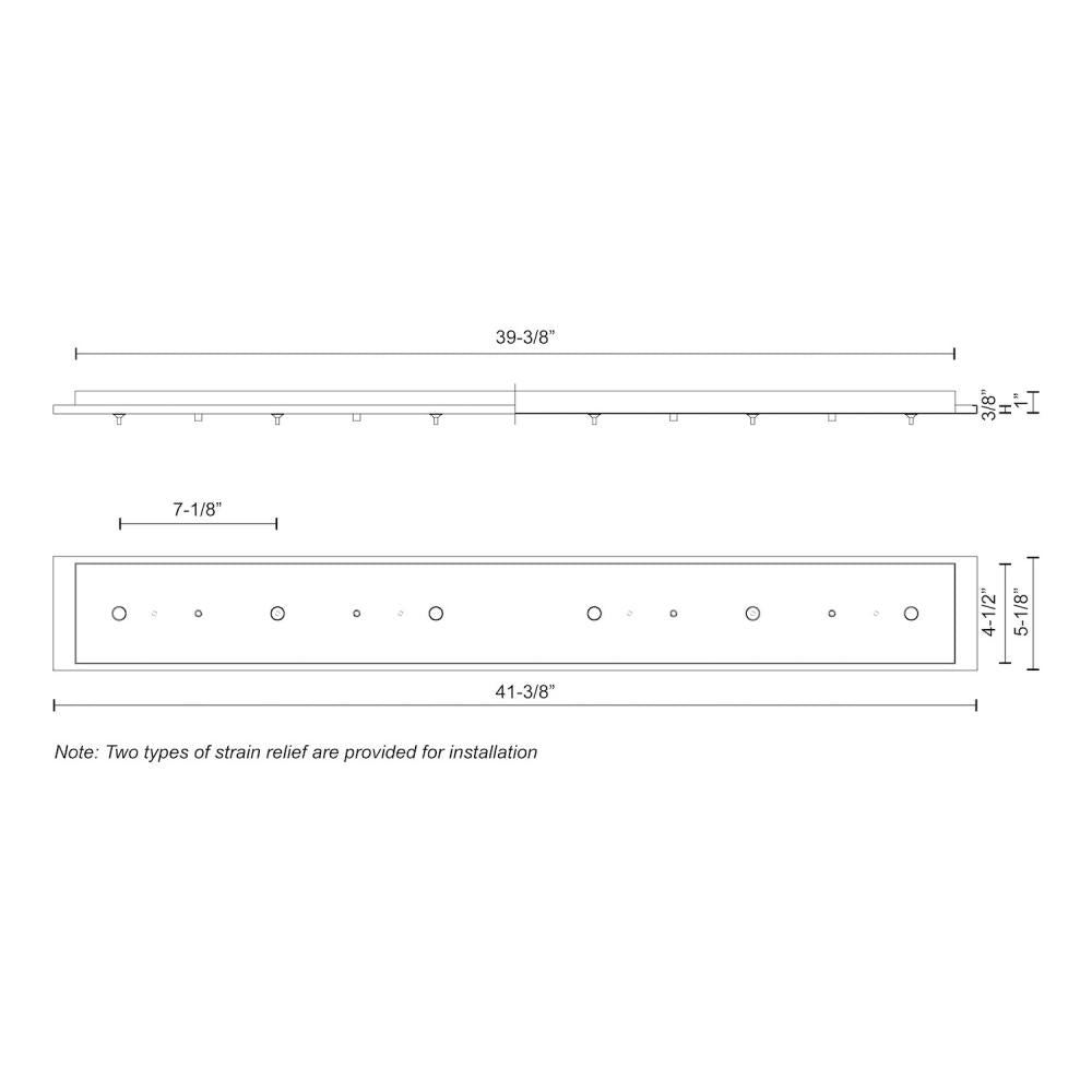 Kuzco CNP06AC-WH Canopy LED Canopy, White