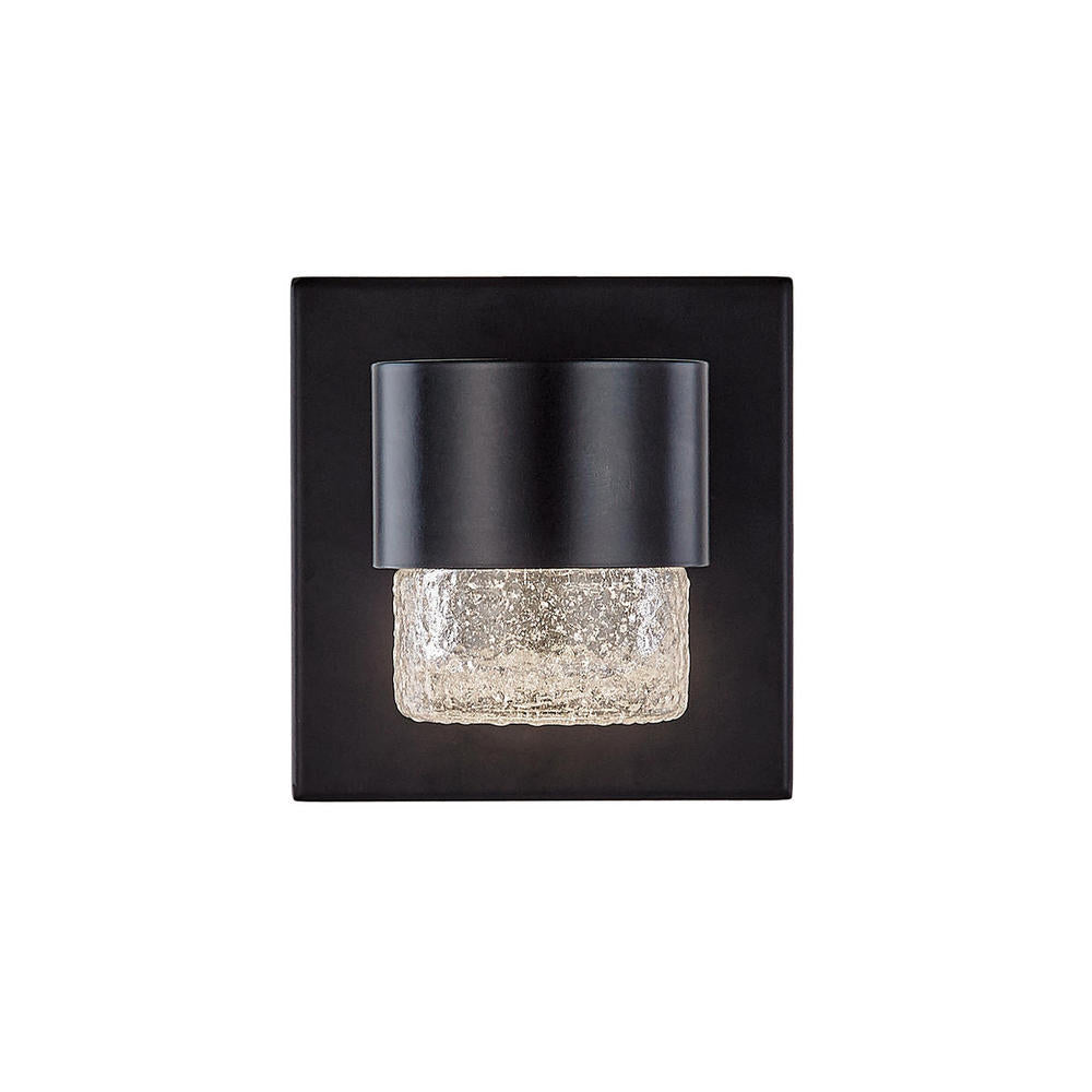 Kuzco Copenhagen EW48205-BK Exterior Wall Sconce, UL Damp Rated, Black