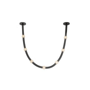 Kuzco Corda PD39307-BK/OP-UNV-RT Pendant, LED, Black/Opal Glass