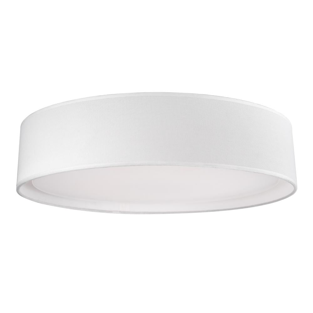 Kuzco Dalton FM7920-WH-5CCT Flush Mount, UL Damp Rated, White
