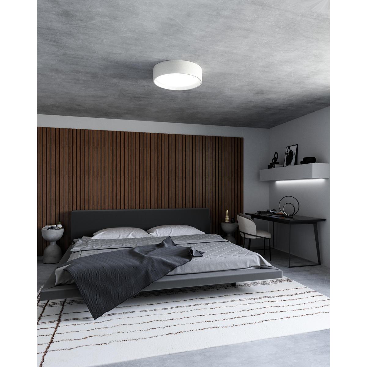 Kuzco Lighting FM7920-WH Flush Mount, UL Damp Rated, White