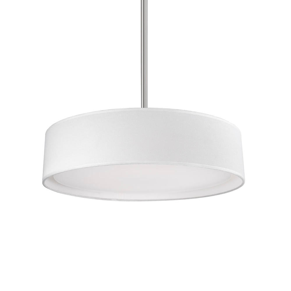 Kuzco Dalton PD7916-WH Pendant Light Fixture, UL Damp Rated, White