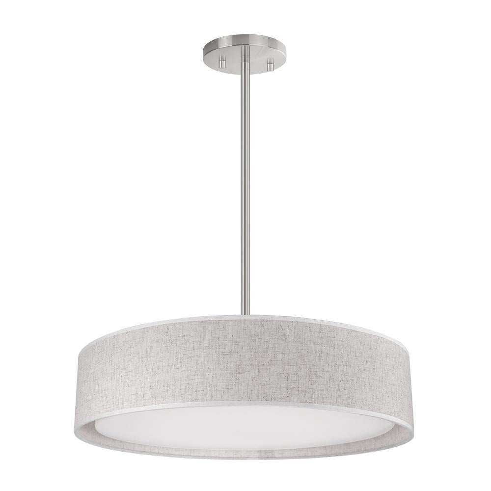 Kuzco Dalton PD7920-BE-5CCT Pendant Light Fixture, UL Damp Rated, Beige