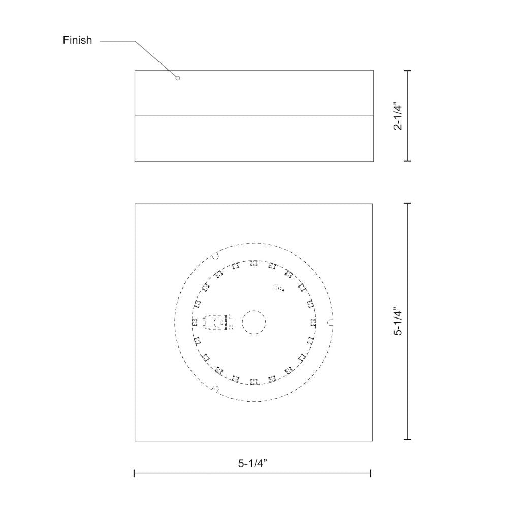 Kuzco Lighting Inc. DARTMOUTH FM3405-CH Flush Mount Traditional - Chrome