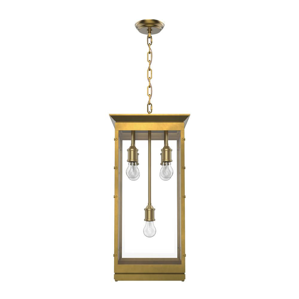 ALORA Lighting PD351018VB Pendant Light Fixture, Vintage Brass