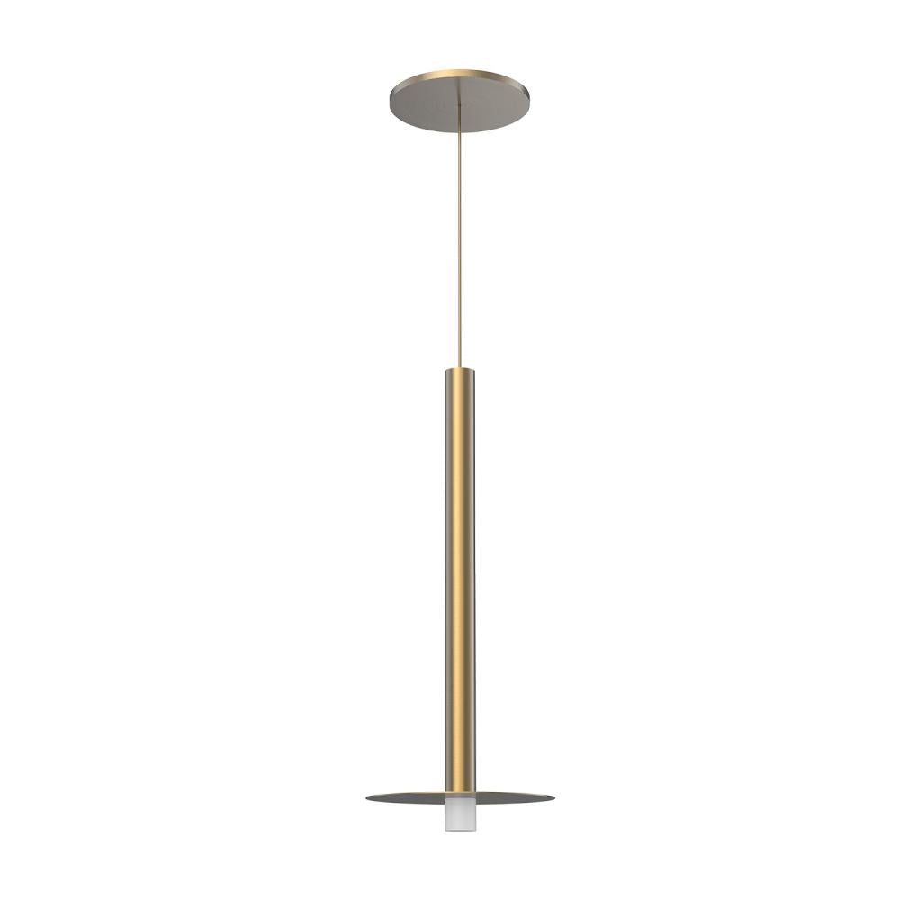 Kuzco Elixir PD15416-BG Pendant Light Fixture, UL Damp Rated, Brushed Gold