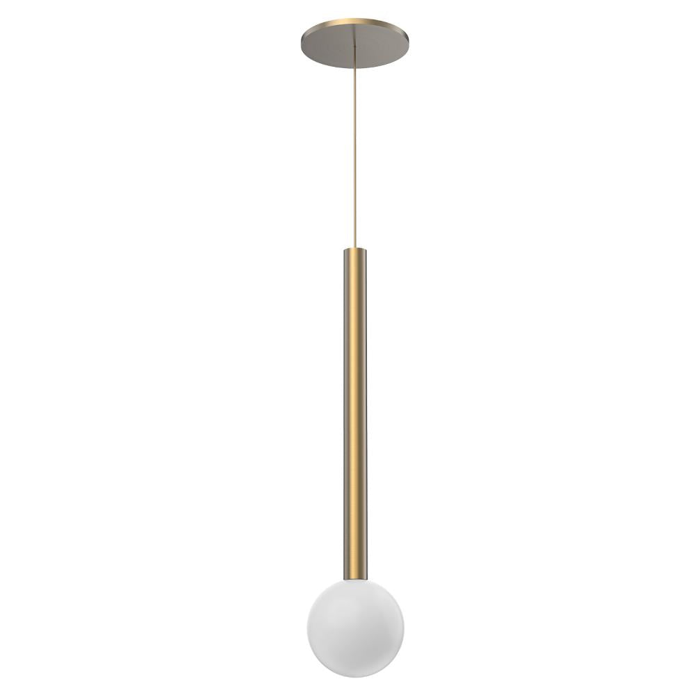 Kuzco Elixir PD15518-BG Pendant Light Fixture, LED, Decorative, Brushed Gold