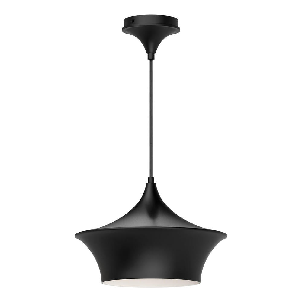 ALORA MOOD Lighting PD523013MB Pendant, 1 Light, Matte Black