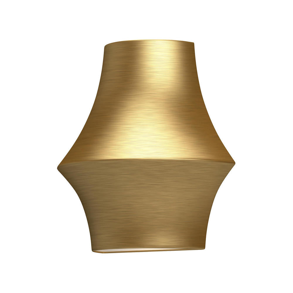 ALORA MOOD Lighting WV523210BG Wall/Vanity Light Fixture, UL Damp Rated, Brushed Gold