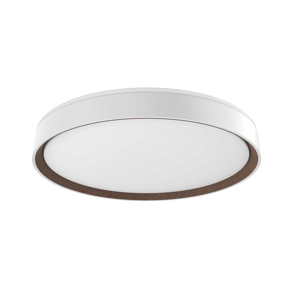 Kuzco FM43920-WH/WT-5CCT Essex 20-in Flush Mount, UL Listed, White