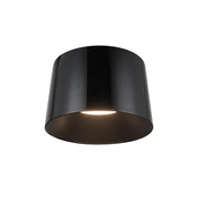Kuzco Etta FM16512-JB-3WCCT-UNV Flush Mount, UL Damp Rated, Jet Black