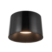 Kuzco Etta FM16520-JB-3WCCT-UNV Flush Mount, UL Listed, Jet Black