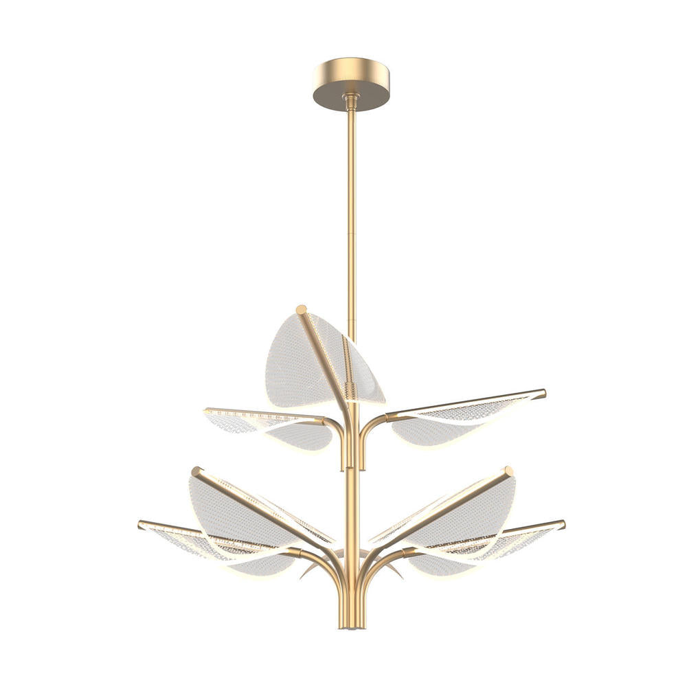 ALORA Lighting PD321132NB Pendant, LED, Natural Brass