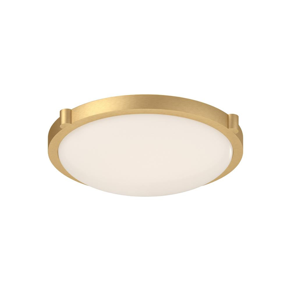 Kuzco Lighting 501112BG-LED-5CCT Flush Mount, LED, 20W, Brushed Gold
