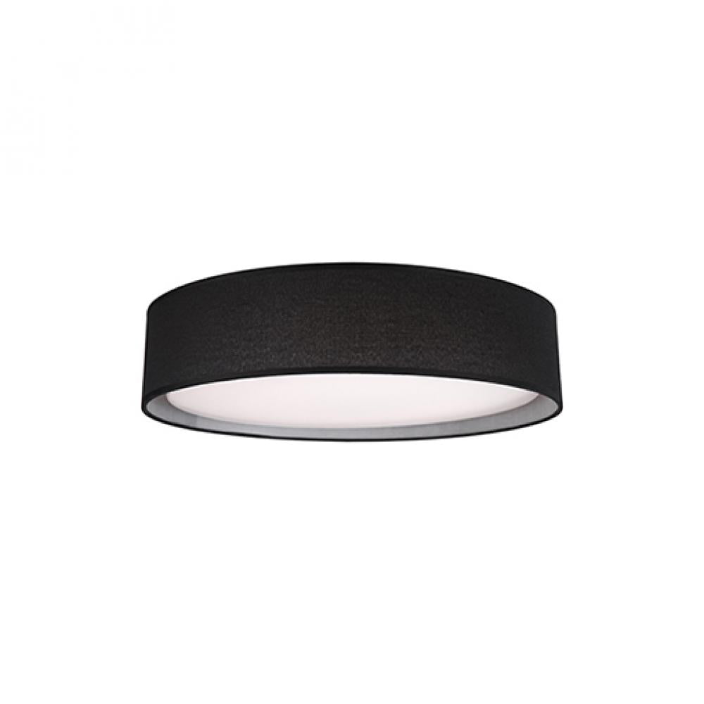Kuzco Dalton FM7916-BK-5CCT Flush Mount, UL Damp Rated, Black