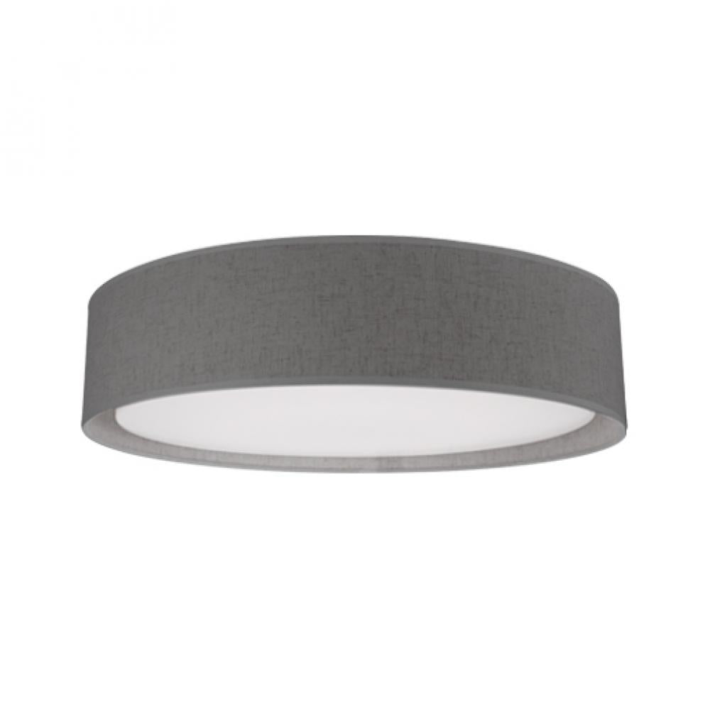 Kuzco Dalton FM7920-GY-5CCT Flush Mount, LED, Gray