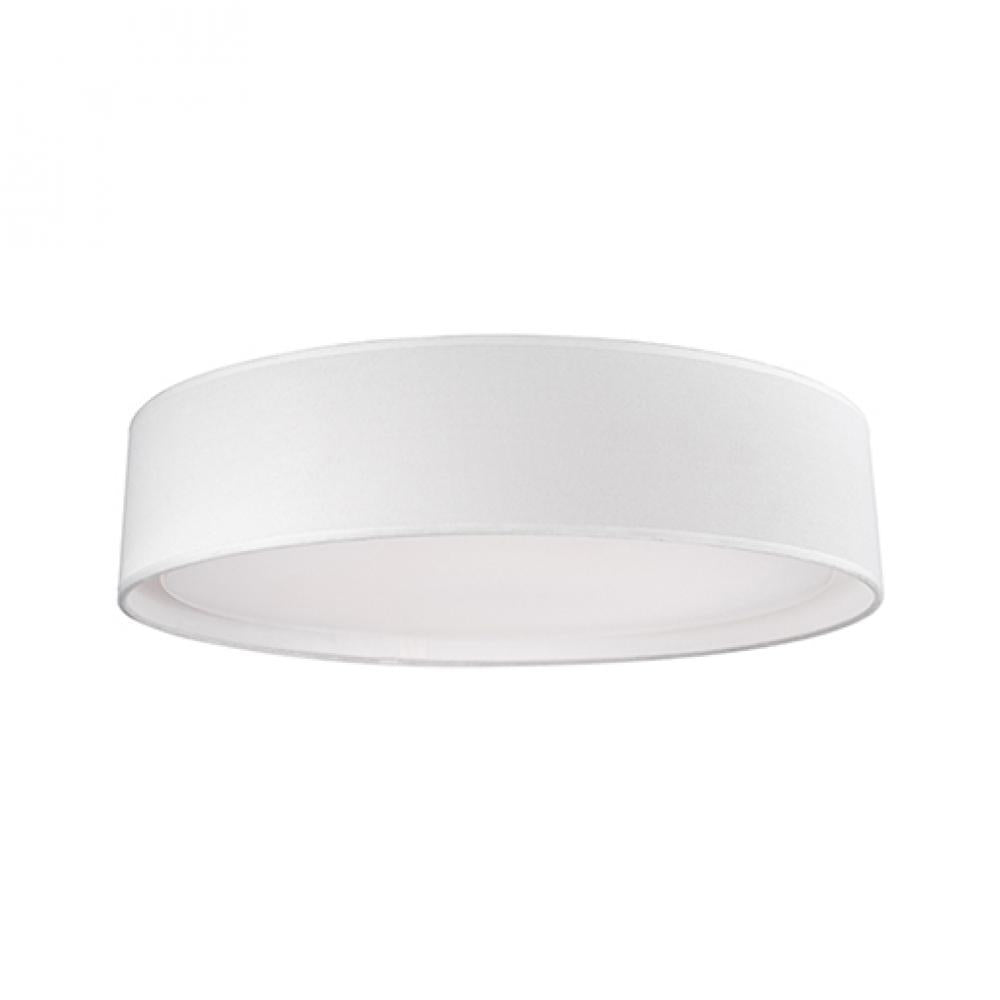Kuzco Dalton FM7920-WH-5CCT Flush Mount, UL Damp Rated, White