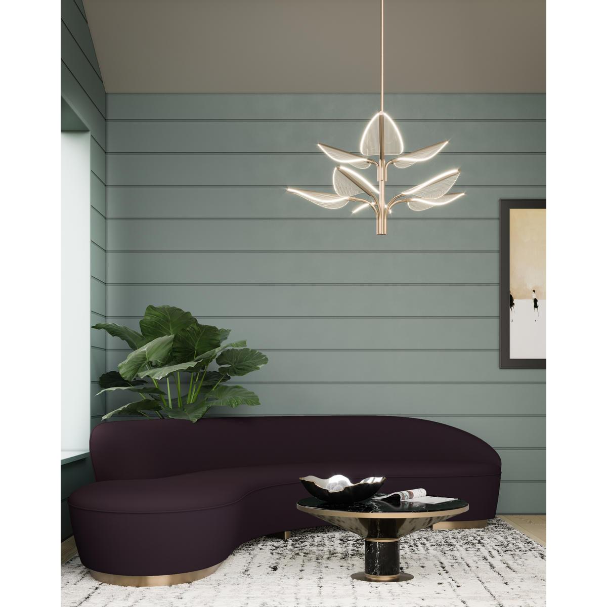 ALORA Lighting PD321132NB Pendant, LED, Natural Brass