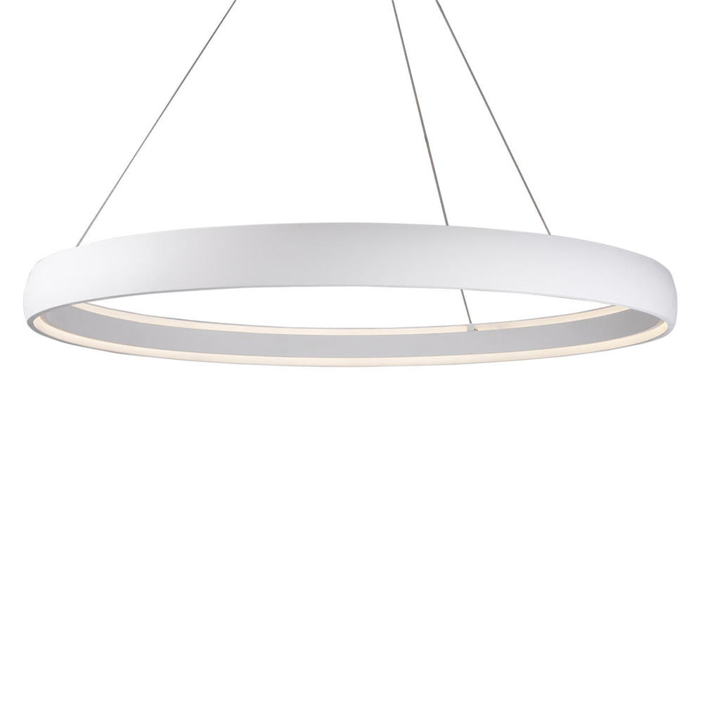 Kuzco Halo PD22772-WH Pendant, 72-in, LED, White