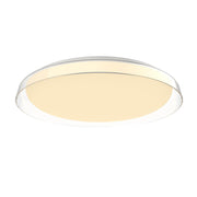 Kuzco Hampton FM43121-CL-5CCT Flush Mount Fixture, UL Listed, Clear