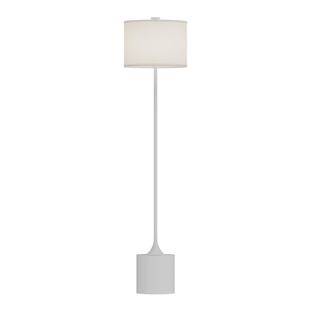 ALORA MOOD Lighting FL418761WHIL Floor Lamp, 1 Light, White/Ivory Linen