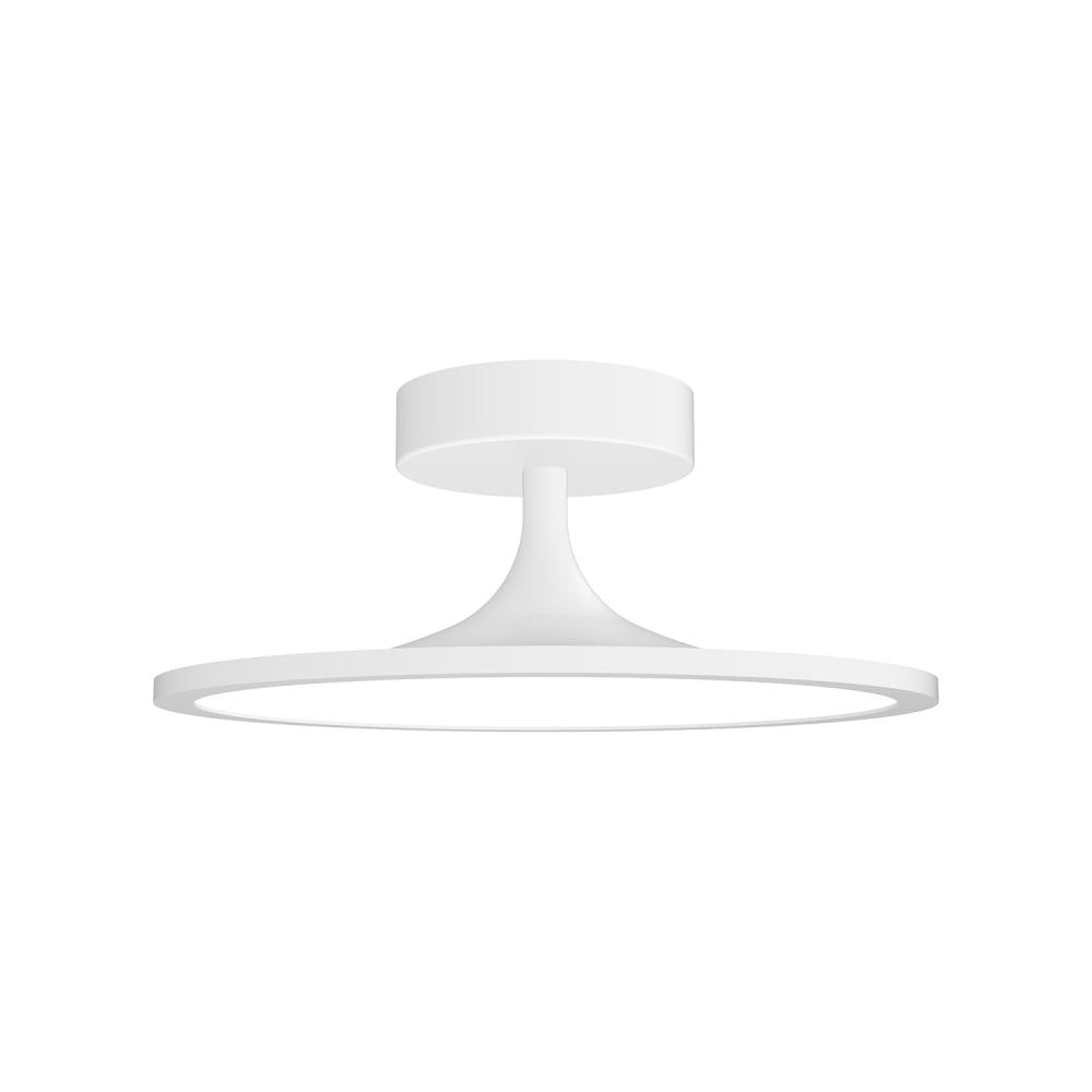 Alora Mood Issa SF418012WH LED Semi Flush Mount Ceiling Light, Semi-Flush Mounts, White
