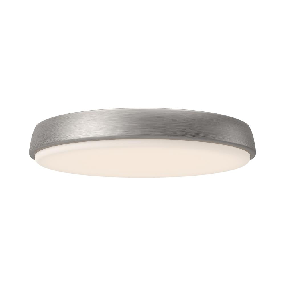ALORA MOOD Lighting FM503715BN-5CCT Flush Mount, 30W, Brushed Nickel
