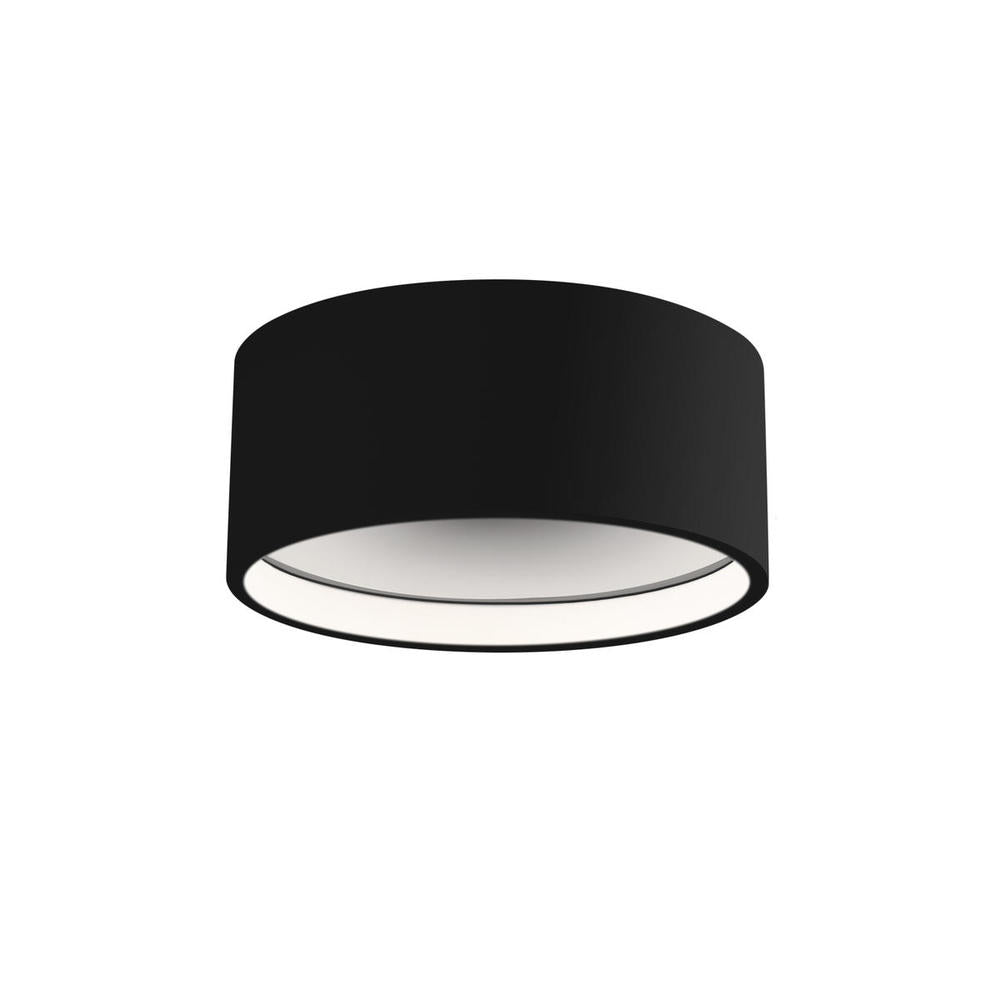 Kuzco Lighting FM10205-BK Flush Mount, 15W LED, Black
