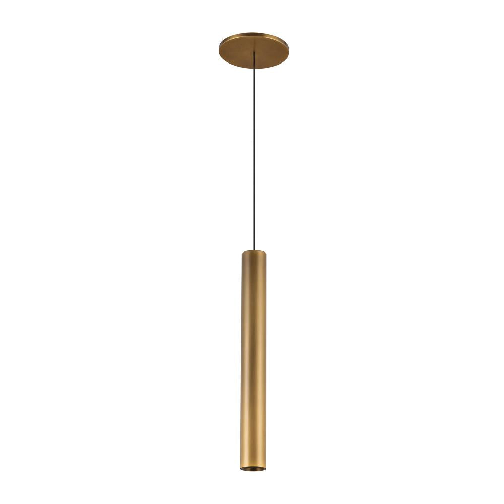 Kuzco Mason PD90414-VB Pendant, 14-in Vintage Brass LED, Vintage Brass