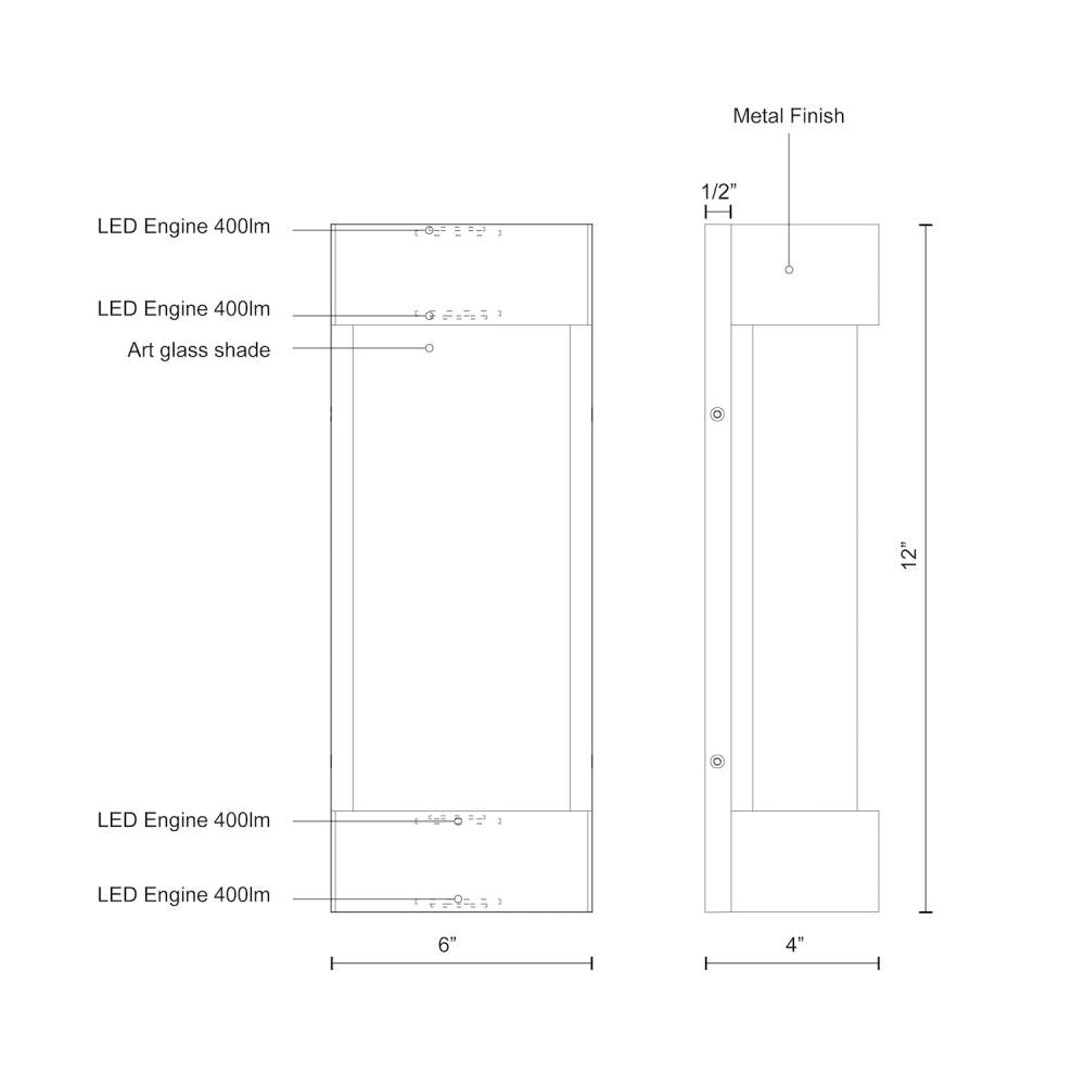 Kuzco Lighting Inc. MOONDEW EW7012-GH Exterior Traditional - Graphite