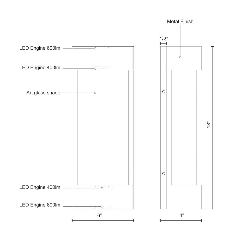 Kuzco Lighting Inc. MOONDEW EW7018-GH Exterior Traditional - Graphite