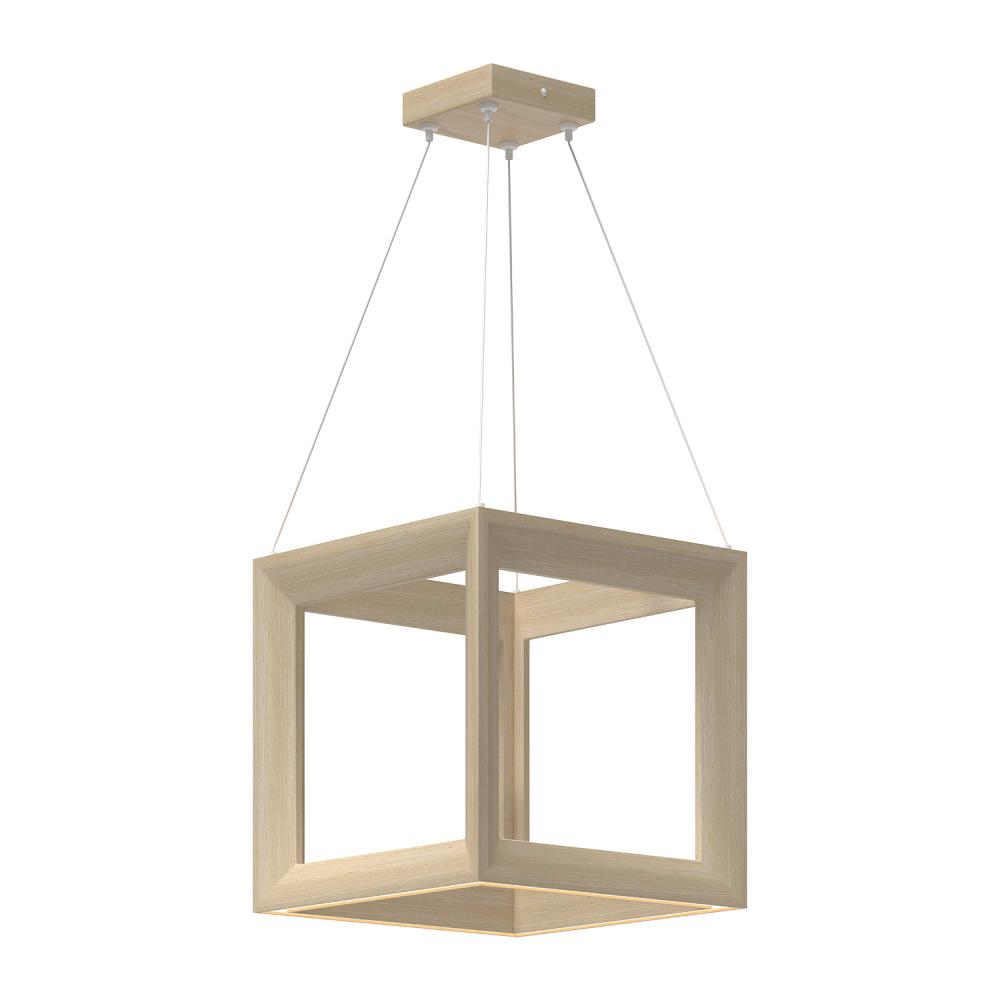 Kuzco Morina PD32901-WK Pendant, 12-in, LED, White Oak
